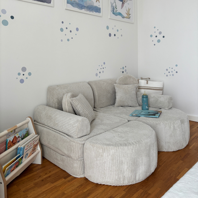 Medium Modular Sofa Max for Kids - Aesthetic Ecru