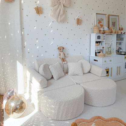 Medium Modular Sofa Max for Kids - Tangle Moon Grey