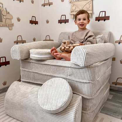 Medium Modular Sofa Max for Kids - Aesthetic Ecru