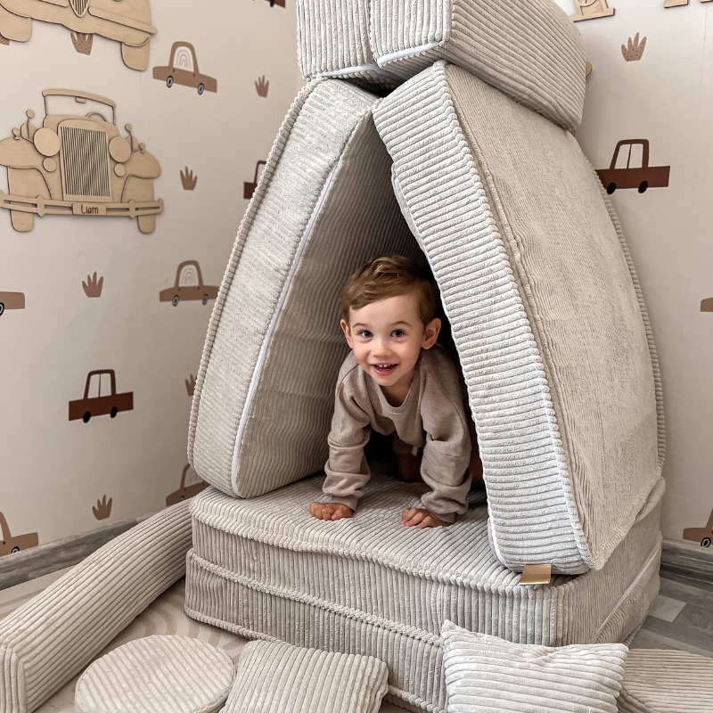Medium Modular Sofa Max for Kids - Aesthetic Ecru