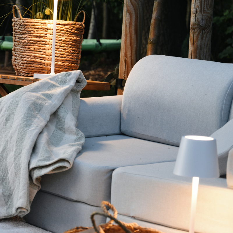 Indoor/Outdoor Outzy Pocket Sofa For Children - Drift Clay Taupe