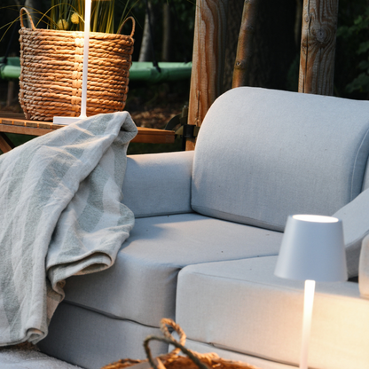 Indoor/Outdoor Outzy Pocket Sofa For Children - Drift Clay Taupe