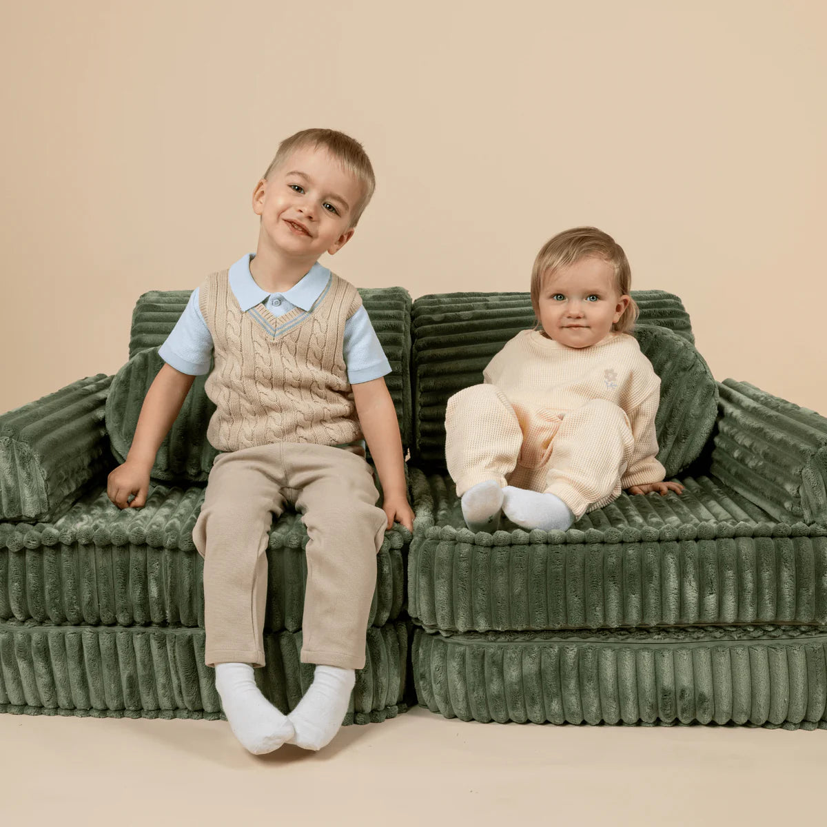 Medium Modular Sofa Max for Kids - Churros Beige