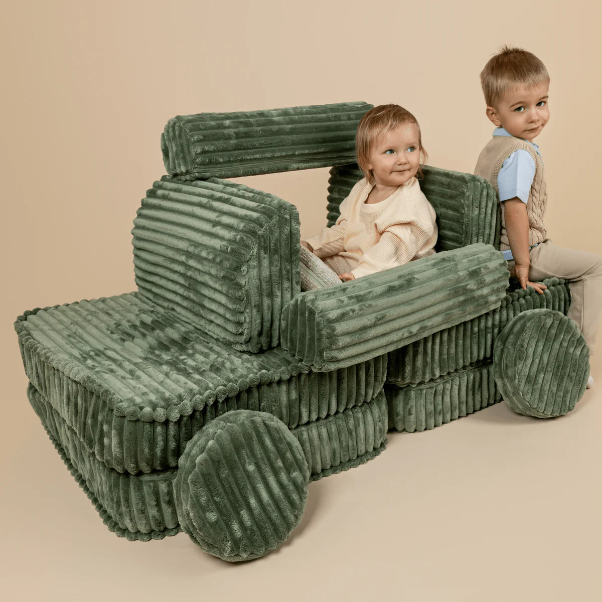 Medium Modular Sofa Max for Kids - Churros Beige