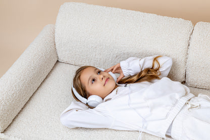Large Modular Sofa for Kids - Premium Bearly White