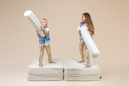 Large Modular Sofa for Kids - Premium Bearly White