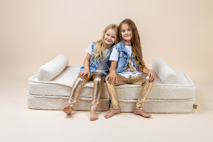 Large Modular Sofa for Kids - Premium Bearly White