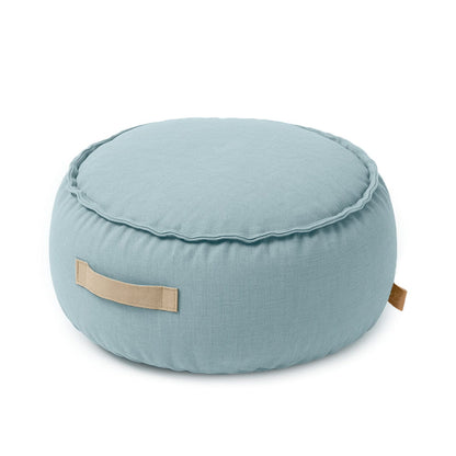 Outzy Round Pouffe - Cloudberry Sky Blue