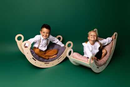 Snug Rocker for Kids - White Pillow