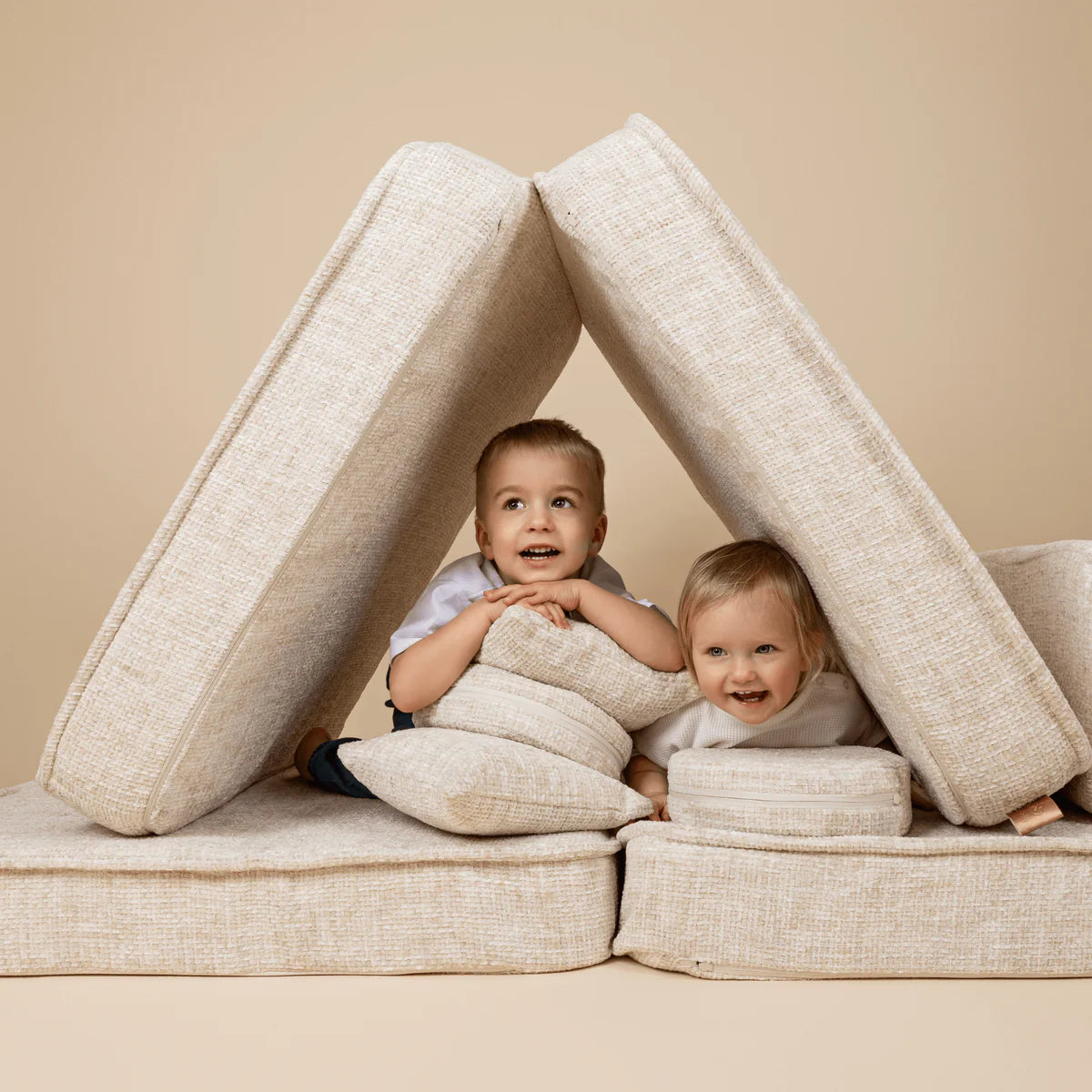 Medium Modular Sofa Max for Kids - Tangle Moon Grey