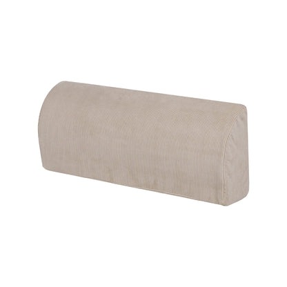MeowBaby® Large Slimcord Premium Sofa - Ecru